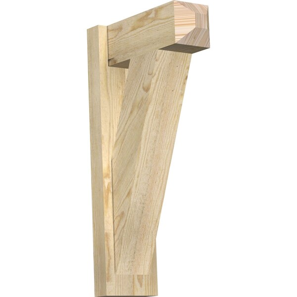 Ekena Millwork Traditional Craftsman Rough Sawn Outlooker, Douglas Fir, 6"W x 14"D x 26"H OUT06X14X26TRA04RDF - main